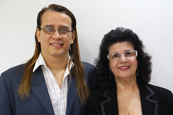 Marcia Belmiro e Pedro Beltrão